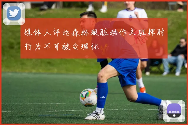 媒体人评论森林狼脏动作文班挥肘行为不可被合理化